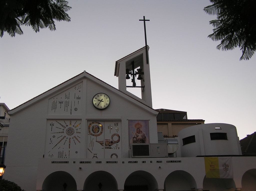 Kostel Panny Marie Karmelské, Fuengirola, Španělsko Kostel